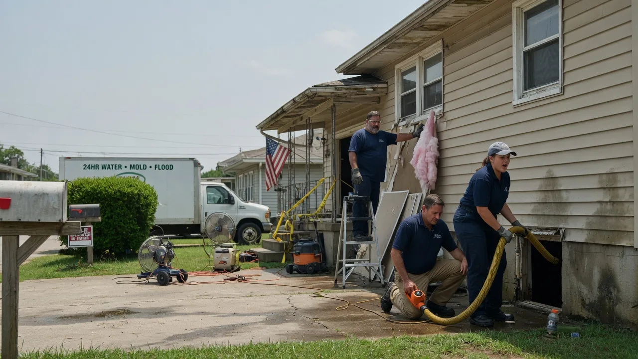 Water Damage Repair in Independence, KS near me